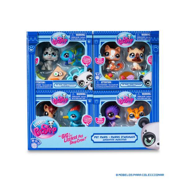 Littlest Pet Shop Pack 2 Mascotas Bandai BF00525 - Juguetilandia