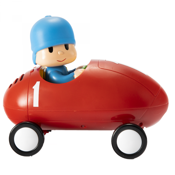 pocoyo en coche