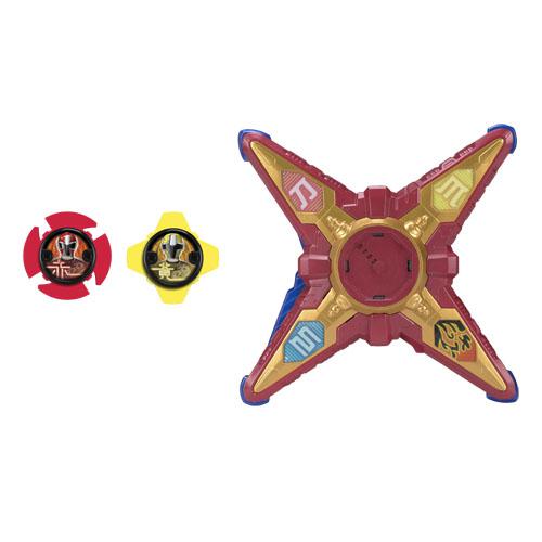 Power Rangers Ninja Steel Ninninger DX Shuriken Stars 6p Set Morpher BANDAI