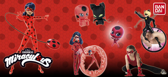 Participa y gana un lote juguetes Ladybug! | Bandai