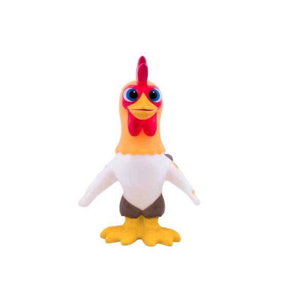 Bandai Pack De 5 Super Figuras De La Granja De Zenón: Lorito Pepe, Gallo Bartolito, Caballo Percherón, Vaca Lola Y Lobo Beto Sorpresa
